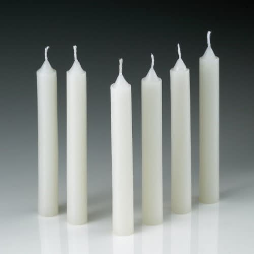 Household Candles Pk6